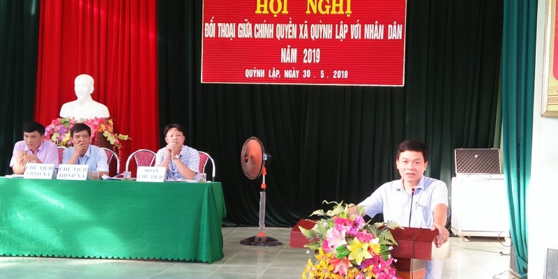 Đồng chí Hồ Văn Cậy, Ủy viên Ban Thường vụ, Trưởng Ban Tổ chức phát biểu tại hội nghị