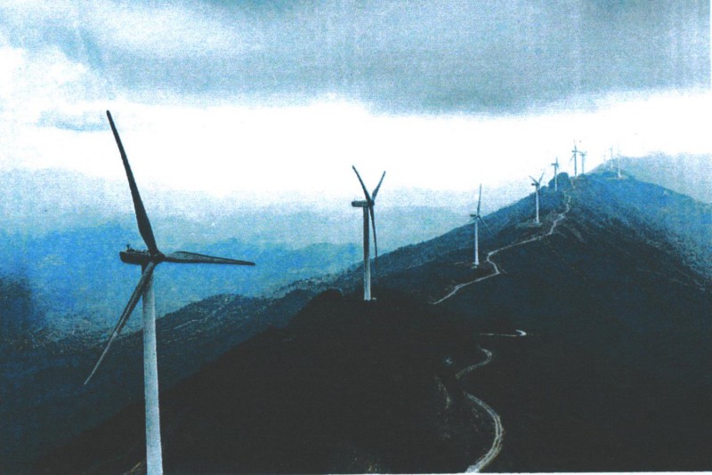 Mô phỏng hình ảnh Nhà máy điện gió Quỳnh Lập (ảnh: Đơn vị tư vấn)