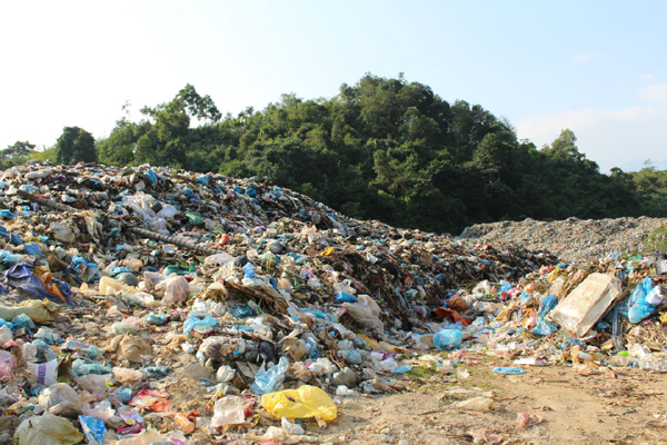 Bãi chứa rác thải (ảnh nguồn internet)